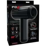 PDX Elite Hydrobator - vodoodporen masturbator na baterije, ki deluje navzgor in navzdol (črn) | Shoptok.si