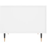  Stolić za kavu bijeli 50 x 50 x 40 cm od konstruiranog drva | Eponuda.com