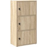 Furnova Knjižna omara sonoma hrast 40x24x77 cm inženirski les, (21933399) | Shoptok.si