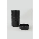 My Ceramic Komplet 6 črnih keramičnih skled , ø 14 cm | Shoptok.si