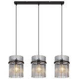 Globo 15698-3H - visilica na sajli gorley 3xE27/60W/230V, crni | Eponuda.com