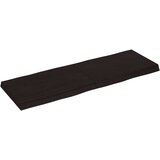 Stolna ploča tamnosmeđa 120x40x(2-6) cm obrađena hrastovina | Eponuda.com