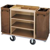 Master Kolica hotelska za servis soba 1325x425x1120mm C-HC-21 smeđa | Eponuda.ba
