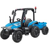 Veliki traktor s prikolicom 4×4 – plavi | shoptok.hr
