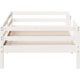 vidaXL Okvir za krevet bijeli 75 x 190 cm od masivne borovine | shoptok.hr