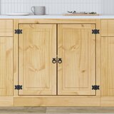 Cabinet SKI Medeno Smeđa 80 x 46 x 81,5 cm Čvrsto borovo drvo | shoptok.hr