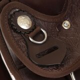 Western Sedlo, Uzda i Obujmica Prava Koža 15 " Smeđe | shoptok.hr