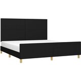  Okvir kreveta bez madraca crni 180x200 cm od tkanine | Eponuda.ba