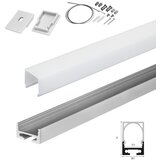  Set B aluminijumski profil za LED trake 1m 27x20 mm Cene