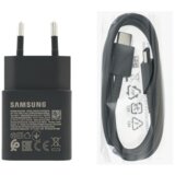 Samsung hišni polnilec fast charge EP-T1510XBE 15W pd + kabel EP-DA705BBE type c črn - original | Shoptok.si