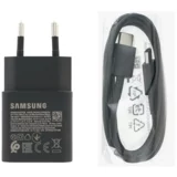 Samsung hišni polnilec fast charge EP-T1510XBE 15W pd + kabel EP-DA705BBE type c črn - original
