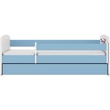 MID.YOU Dječji krevet Dreamy panda 160x80 sa madracem s ladicom Plava | shoptok.hr