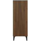  Komoda boja smeđeg hrasta 34,5x32,5x90 cm od konstruiranog drva | shoptok.hr