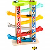 Tooky Toy Igračka drvena staza sa 6 autića TY841 Cijene