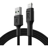 Green cell kabgc21 usb-a - lightning kabl 120cm ( pl040 ) Cene