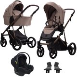  Dječja kolica Bebetto Pelpasso 04/Choco 3u1 B | shoptok.hr