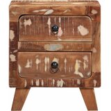  Noćni ormarić 40x32x46 cm Obrađeno puno drvo | shoptok.hr
