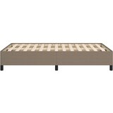vidaXL Posteljni okvir taupe 120x200 cm blago | Shoptok.si
