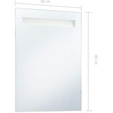  Kupaonsko LED zidno ogledalo 60 x 80 cm | shoptok.hr