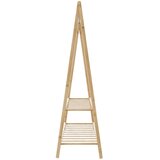  Stalak za odjeću s policama 132x45,5x150,5 cm od bambusa | shoptok.hr