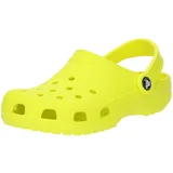 Crocs Odprti čevlji 'Classic' rumena / črna