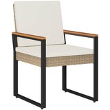  Set vanjskog namještaja 4 pcs Bež i krem bijela poliratan | shoptok.hr