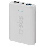 Sbs Prenosna baterija 5000 mAh bela, (5000265652) | Shoptok.si