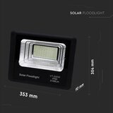  LED spoljašnji solarni reflektor LED/40W/10V IP65 6000K + daljinski upravljač | Eponuda.com