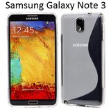 Gumijasti / gel etui S-Line za Samsung Galaxy Note 3 - prozorni Cene