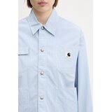 Carhartt WIP Prehodna jakna 'Nota' svetlo modra / črna / bela | Shoptok.si