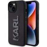 Karl Lagerfeld Originalen ovitek KLHCP15S3DMBKCK za iPhone 15 črna zaščita - Logo 3D Cene