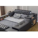 Hanah home Podloga za krevet Dorwell Smart, 250 x 100 x 290 cm, Antracit | Eponuda.ba