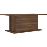 Maison Chic Klubska mizica - kavna mizica - Nizka mizica rjavi hrast 102x55,5x40 cm iverna plošča, (21755015) | Shoptok.si