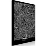  Slika - Dark Map of Paris (1 Part) Vertical 60x90 Cijene
