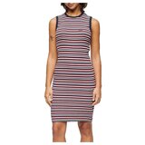Superdry Kratke obleke Robe moulante côtelée sans manches Modra | Shoptok.si