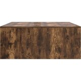  Stol za kavu s ladicama dimljeni hrast 100x100x40 cm | Eponuda.ba