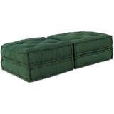  Modularni Pouf 2 kom Zelena Tkanina | shoptok.hr
