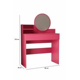 Hanah home Stol za šminkanje Harmony Mini Okrugli, 90 x 40 x 133 cm, Roze boje | Eponuda.ba