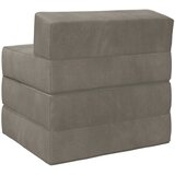 SOFA na razvlačenje Svjetlosiva 200 x 70 x 15 cm Baršun | Eponuda.ba