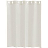 Voile zavjesa sa zavjesama 2 pcs Krema 140 x 140 cm Poliester | shoptok.hr