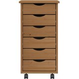  Pokretni ormarić s ladicama MOSS boja meda od masivne borovine Smeđa 34 x 39 x 65.5 cm | shoptok.hr