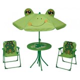 Strend Pro dječji set žaba: suncobran fi 105cm, stol fi 50cm, 2x stolica | shoptok.hr