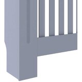  Pokrov za radijator antracit 152 x 19 x 81,5 cm MDF | shoptok.hr