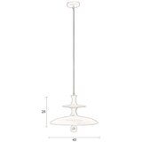 Dutchbone Viseča svetilka iz masivnega manga v temni naravni barvi ø 43 cm Cath – | Shoptok.si