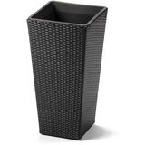 Bonami Essentials Črn vrtni cvetlični lonec Rose Cene