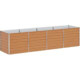  Povišena gredica - Vrtna gredica Svijetlosmeđa 320 x 80 x 77 cm | shoptok.hr