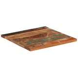  Četvrtasta stolna ploča 60x60 cm 25 - 27 mm od obnovljenog drva | shoptok.hr