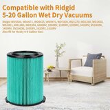 INORCO 5-slojni nadomestni filter VF6000 za mokre suhe sesalnike Ridgid 5–20 galon, združljiv z, (21988056) | Shoptok.si