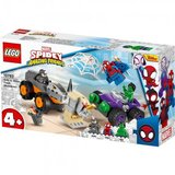 Lego spidey hulk vs. rhino truck showdown ( LE10782 ) Cene