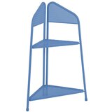 Garden Pleasure Plava metalna kutna polica za balkon ADDU MWH, visina 100 cm Cijene